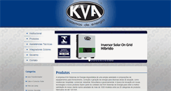 Desktop Screenshot of kvaenergia.com.br